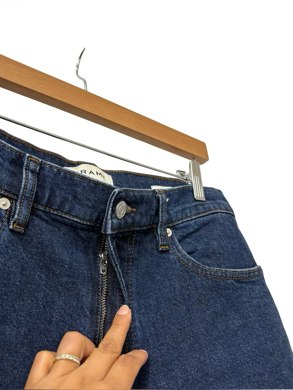 Frame Modern Straight‎ Varsity Blue Jeans Men’s 29x27